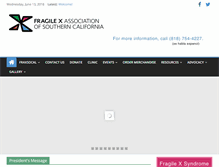 Tablet Screenshot of fraxsocal.org